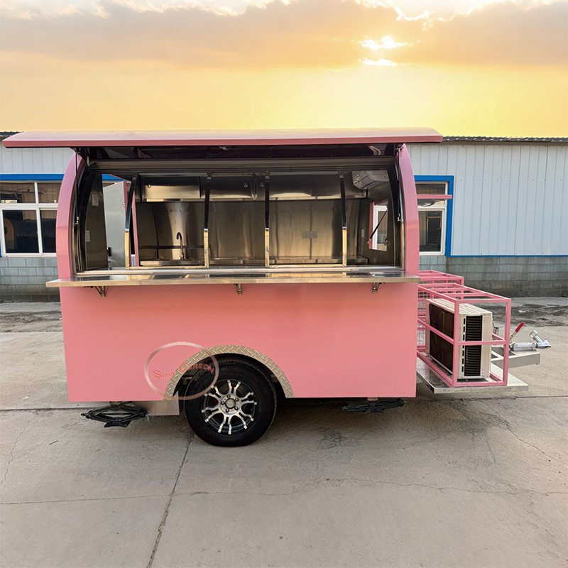Coffee Van Equipment - Commercial Standards Food Trailer Cart Mobile