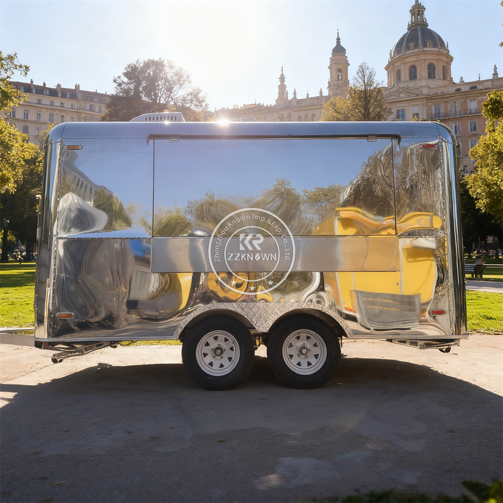Coffee Van Equipment - Street Stainless Steel Mobile Snack Bubble