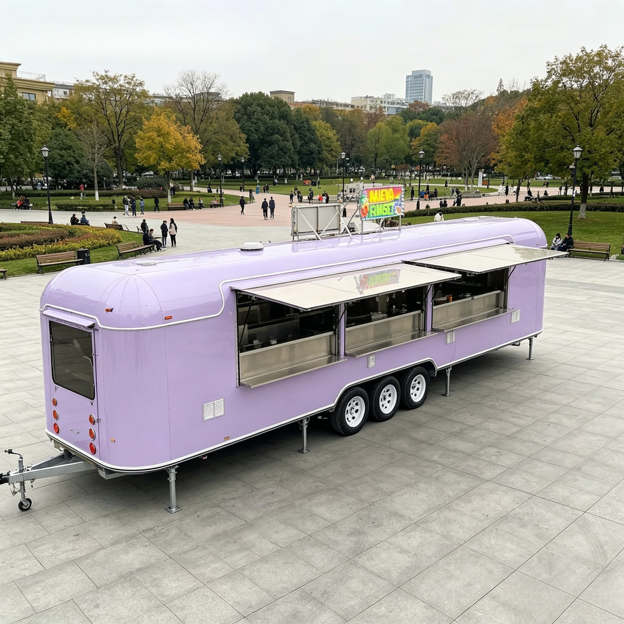 YG Custom Mobile Bar Catering  - Coffee Van Equipment 评论和价格