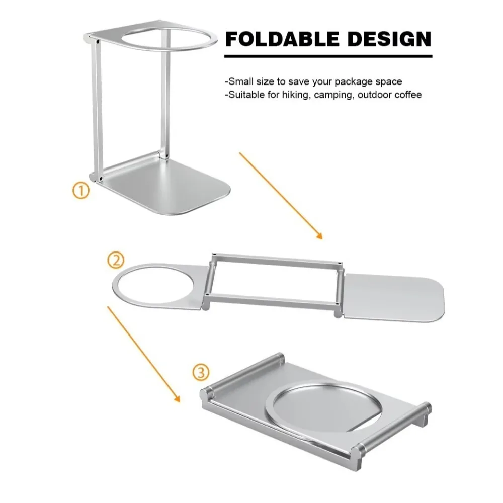 2026 Foldable Aluminum Alloy C - Hero Coffee Equipment 评论和价格