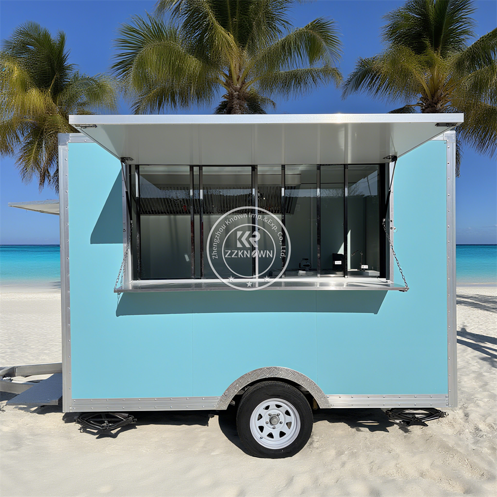 Street Custom Food Trailers Fu - Coffee Van Equipment 评论和价格
