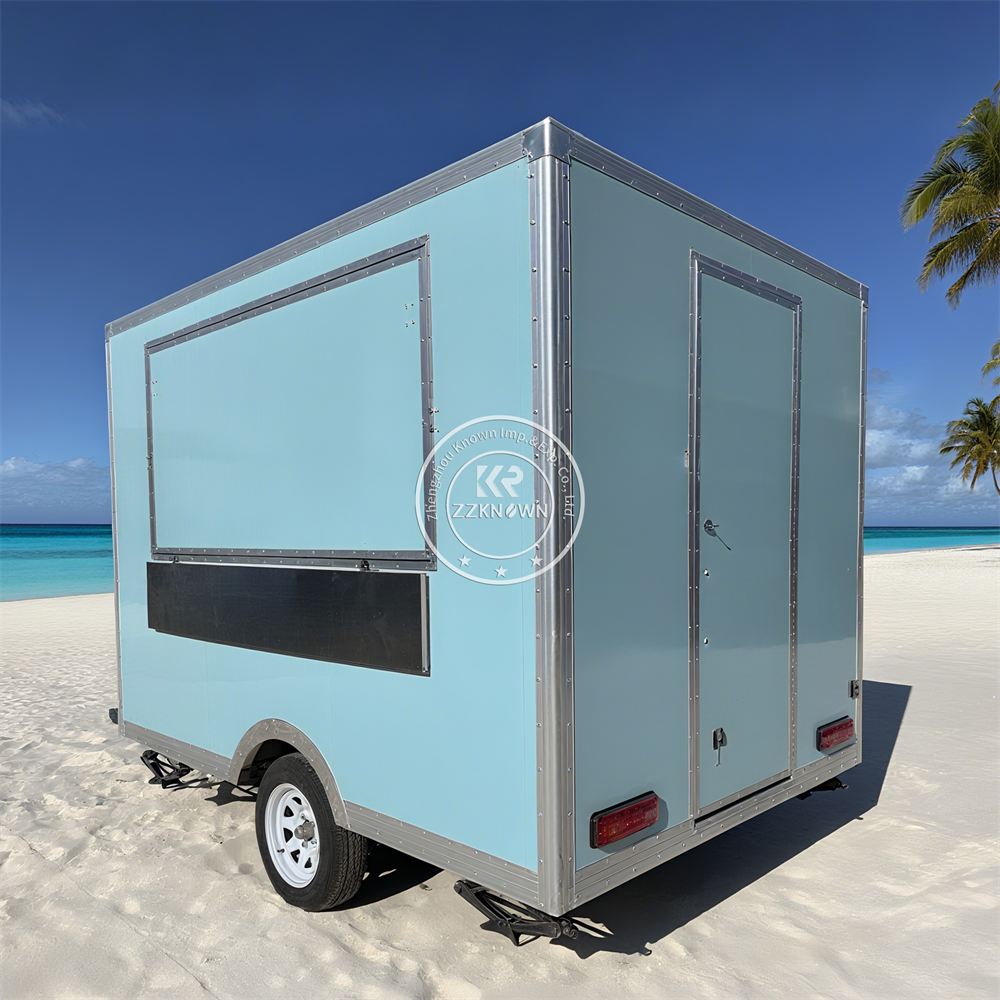 Street Custom Food Trailers Fu - Coffee Van Equipment 评论和价格