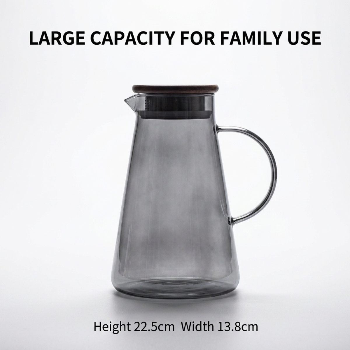 Heat Resistant Glass Pitcher w - Bean Hopper Lid 评论和价格