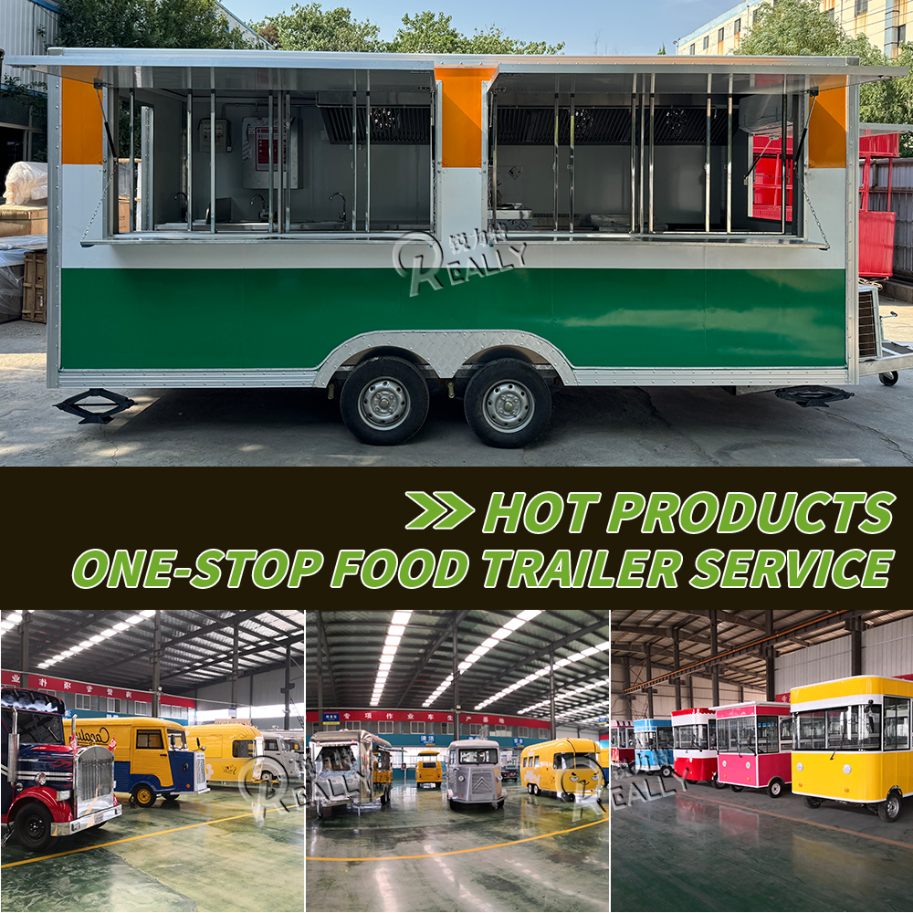 Snack Fast Food Truck Mobile K - Coffee Van Equipment 评论和价格