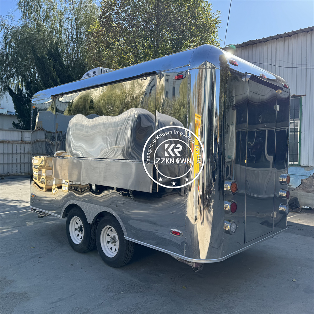 Street Stainless Steel Mobile  - Coffee Van Equipment 评论和价格