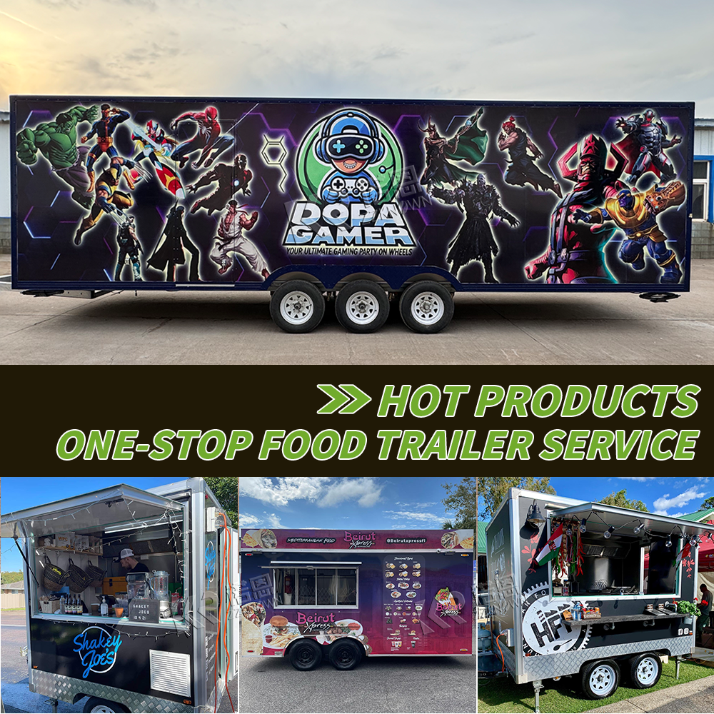 Food Trailer Truck Ice Cream C - Coffee Van Equipment 评论和价格