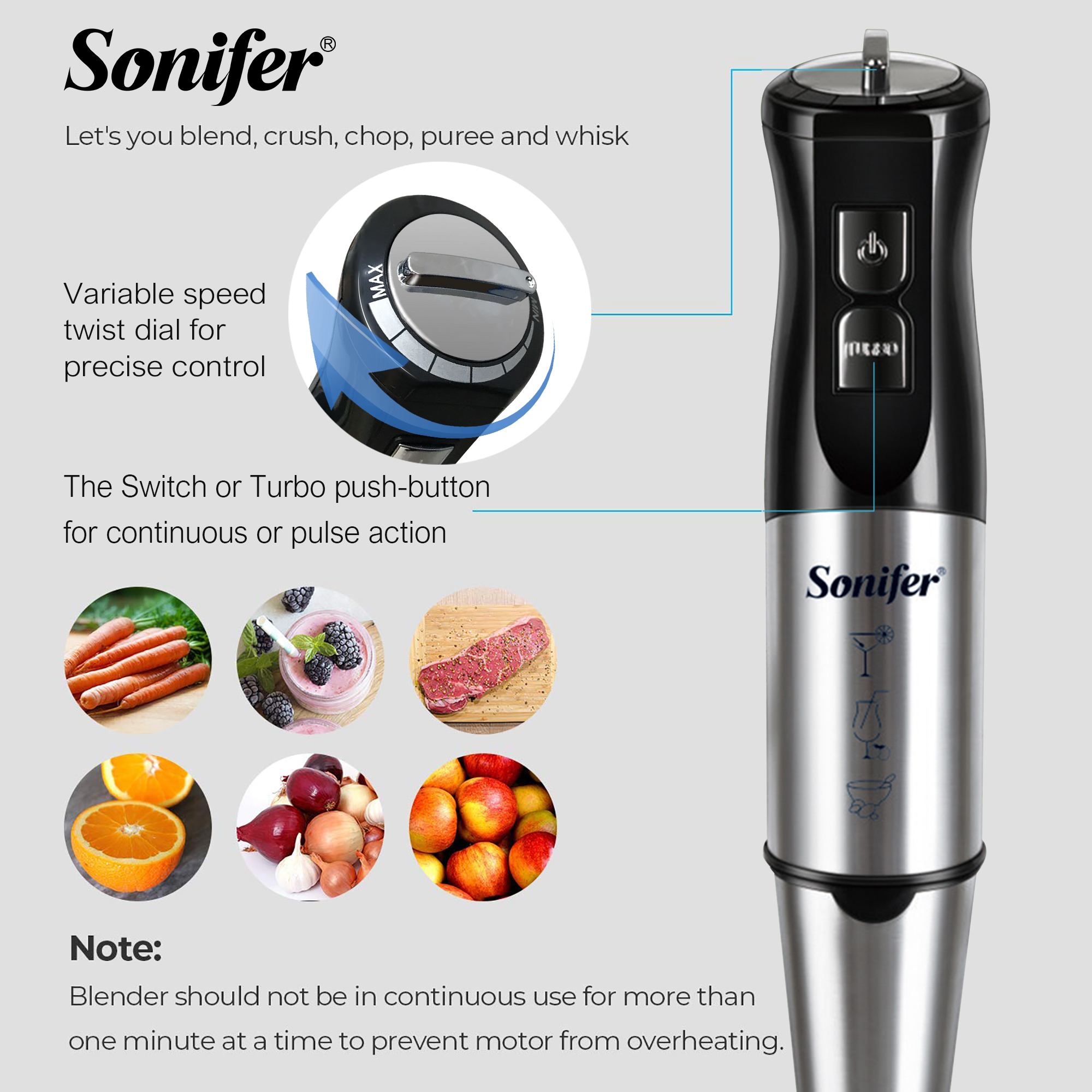 10 in 1 Food Processor 800 W S - Bean Hopper Lid 评论和价格