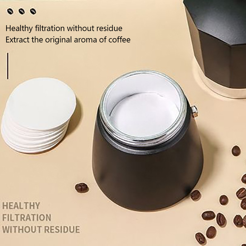 100Pcs Round Coffee Filter Pap - Hero Coffee Equipment 评论和价格