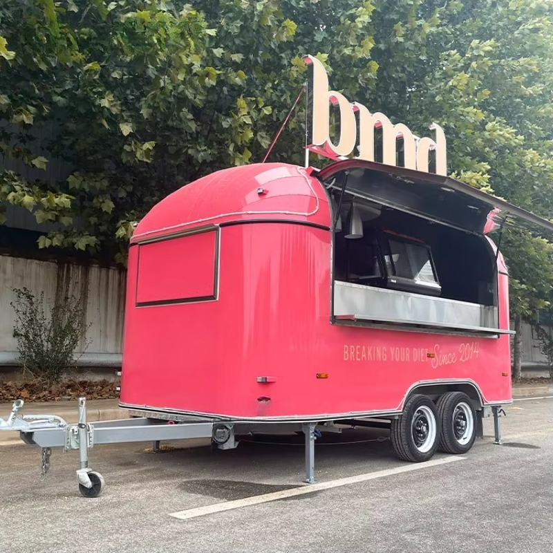 Mobile Food Trailer Bakery Ice - Coffee Van Equipment 评论和价格