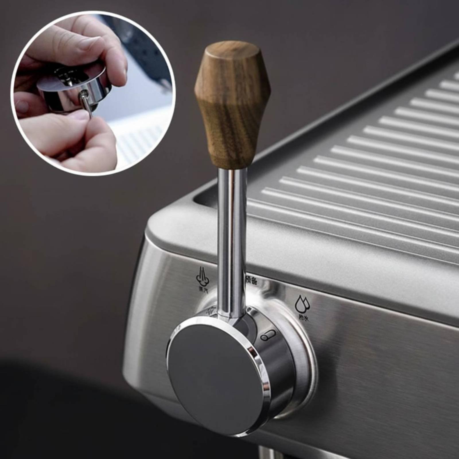 Wood Lid Knob Set Gift Box Woo - Bean Hopper Lid 评论和价格