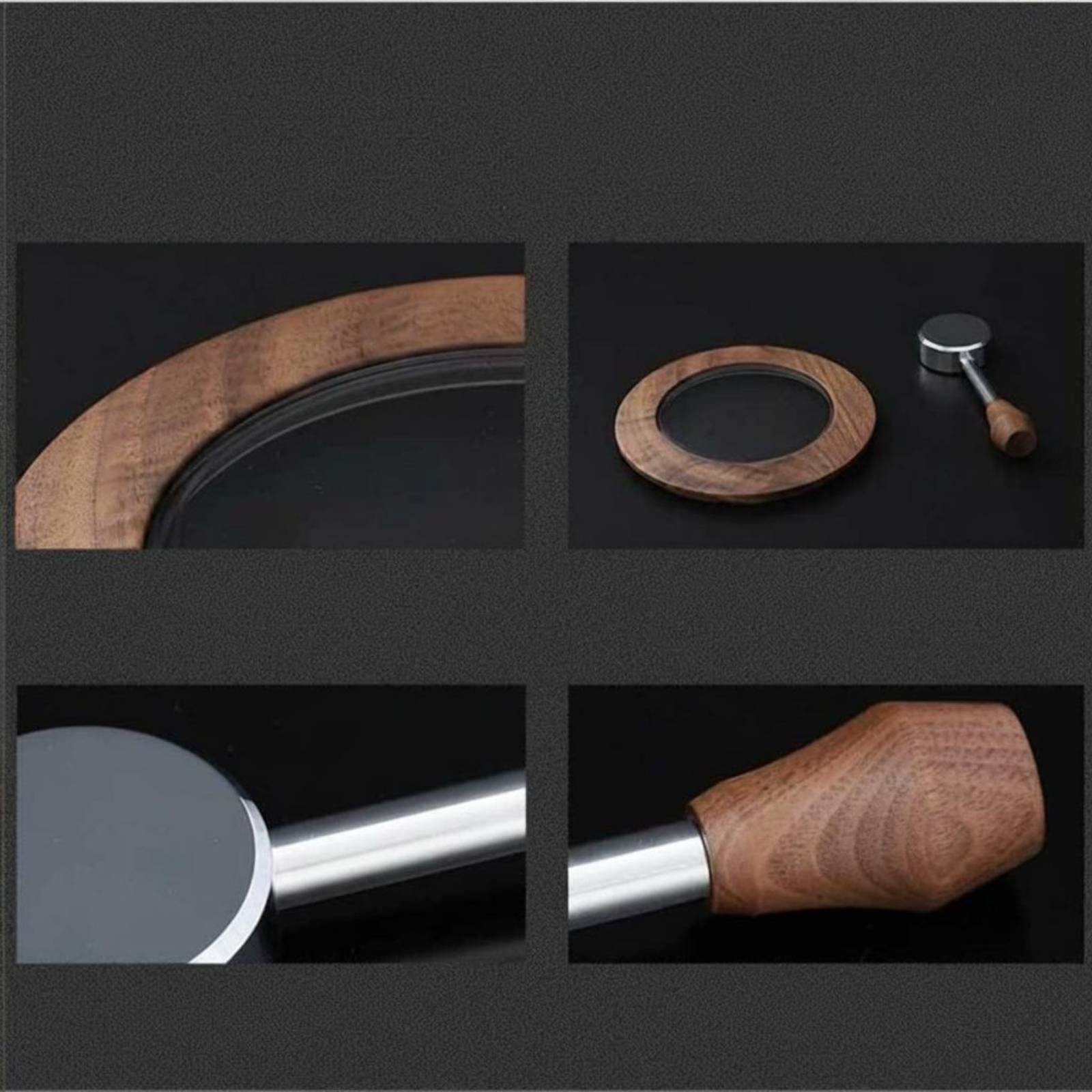 Wood Lid Knob Set Gift Box Woo - Bean Hopper Lid 评论和价格